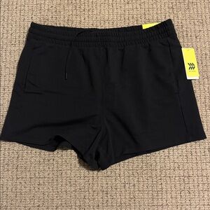 All In Motion Black Athletic Shorts